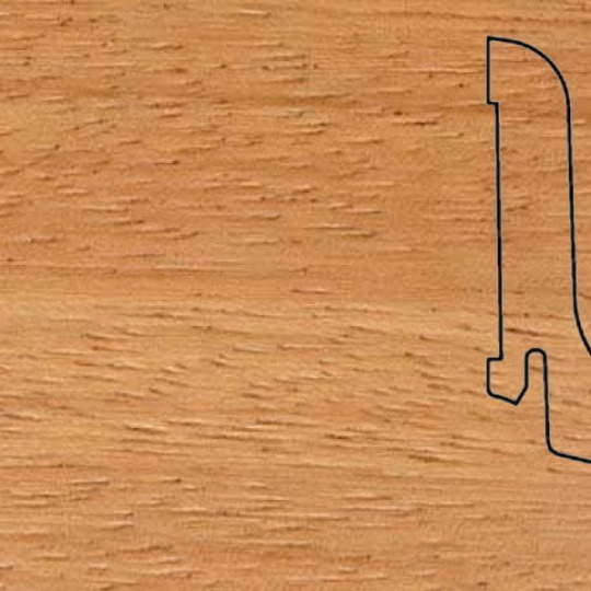 Плинтус Pedross 60х22 шпонированный - Дусси - фото 1