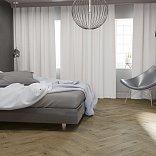 Паркет ёлка Barlinek Английская ёлка Дуб Ontario (Toffee) - 1