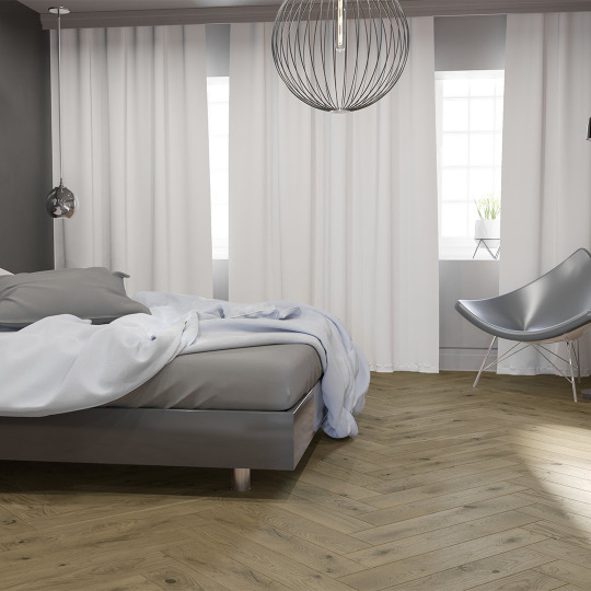 Паркет ёлка Barlinek Английская ёлка Дуб Ontario (Toffee) - фото 2