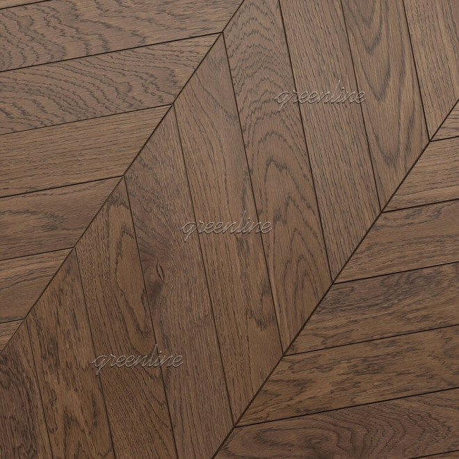 Паркет ёлка Greenline 305 Лондон французская 305 Лондон французская 15х110х590 - фото 2