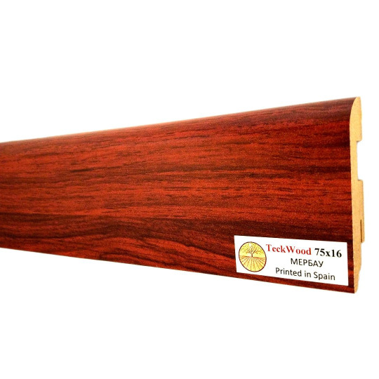 Плинтус TeckWood Цветной 100х16 Мербау (Merbau) - фото 1