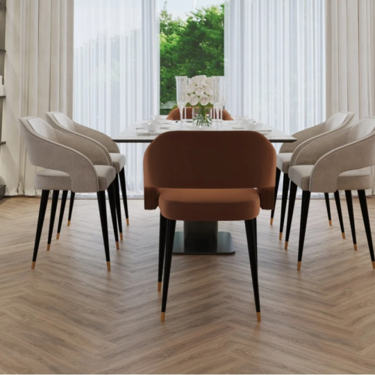 Кварц виниловый ламинат Vinilam Parquet Herringbone Glue GD11355 Паркет Монпелье клеевой
- фото 3