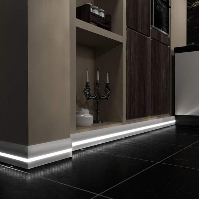 Плинтус Evrowood Evrowood PN 080 led - фото 8