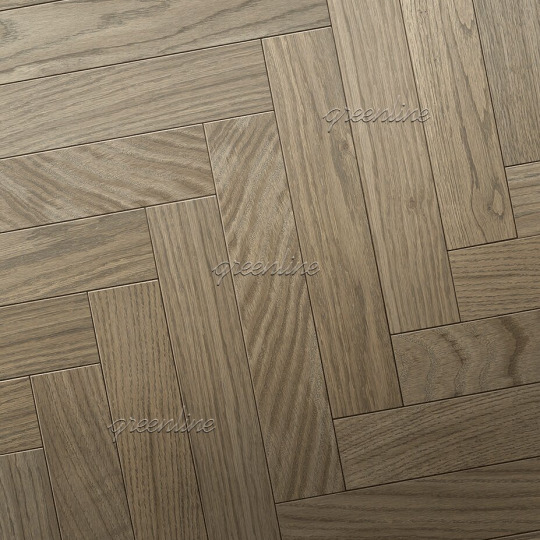 Паркет ёлка Greenline  104 Дуб Сиена английская 104 Дуб Сиена 15х125х520 - фото 1