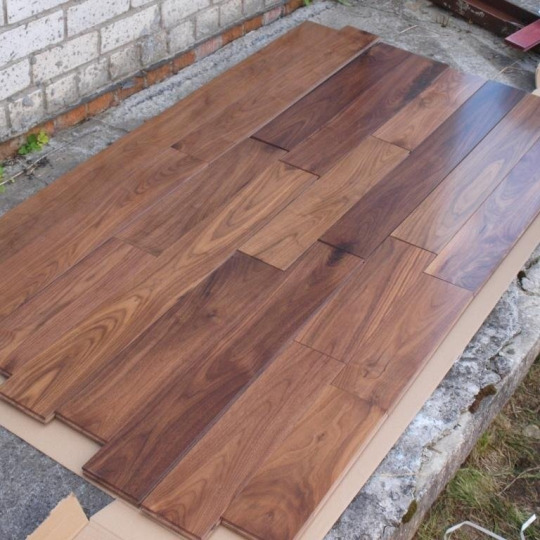 Массивная доска Mercier Mercier Орех Американский Натуральный Селект- фото 2