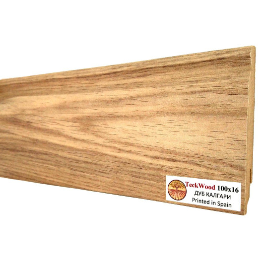 Плинтус TeckWood Цветной 100х16 Дуб Калгари (Oak Calgary) - фото 2