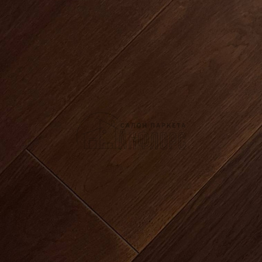 Инженерная доска Hajnowka На HDF основе Chocolate Chocolate 14x145x1000 Рустик - фото 2