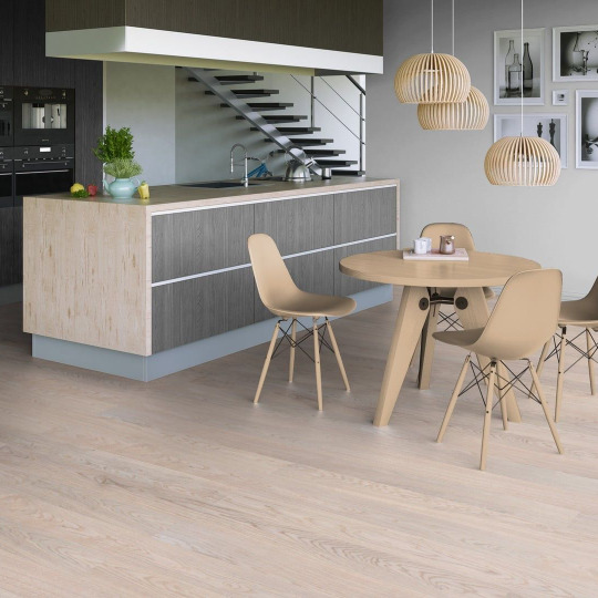Паркетная доска Tarkett Step Дуб Роял Лазурный браш/Oak Royal Azure Тонирование, браш, PN - фото 3