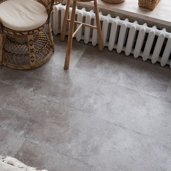 Кварц виниловый ламинат Vinilam Ceramo Stone Glue 61605 Сланцевый Камень клеевой - фото 10