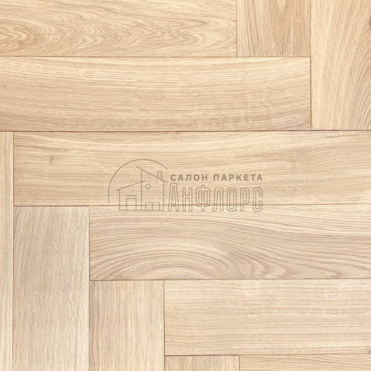 Паркет ёлка Brinel Английская ёлка Дуб Atlantic Дуб Atlantic 15х100х500 Прайм - фото 1