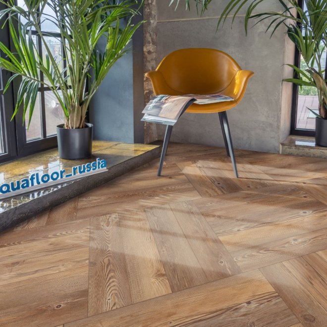 Кварц виниловый ламинат Aquafloor Space Parquet Light AF4504PQL - фото 2