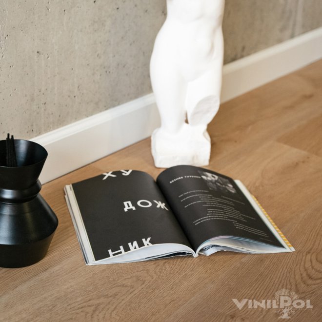 Кварц виниловый ламинат Vinilam VinilPol Glue 7898 -EIR Дуб Верона клеевой

2 мм - фото 5