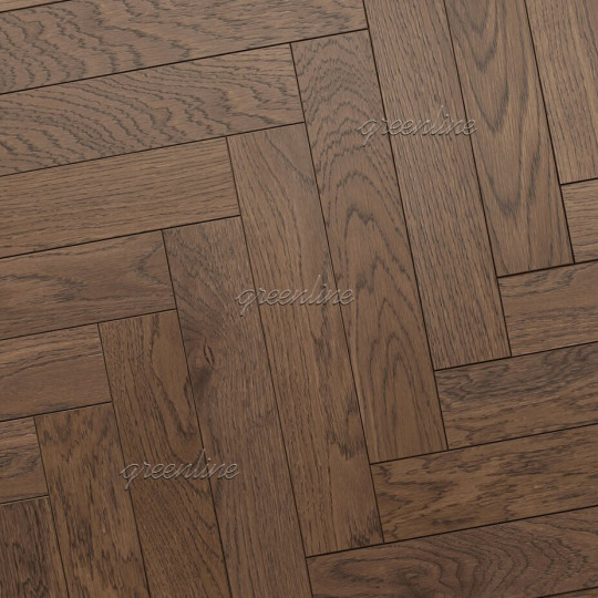 Паркет ёлка Greenline  305 Лондон английская 305 Лондон английская 15х125х620 - фото 2
