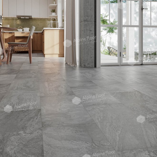 Кварц виниловый ламинат Alpine Floor Stone Mineral Core ECO 4-9 Хэмпшир - фото 4