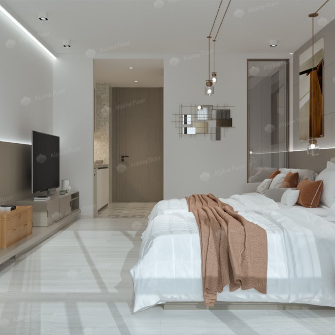 Кварц виниловый ламинат Alpine Floor Intense ECO 9-9 Белый Лес - фото 4