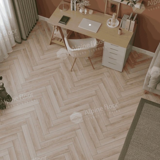 Ламинат Alpine Floor Herringbone 8 Pro Herringbone 8 Pro LF102-13 Дуб Берри - фото 3