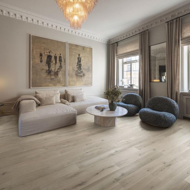 Паркетная доска Kahrs Дуб Loft White Plank Kahrs - фото 3