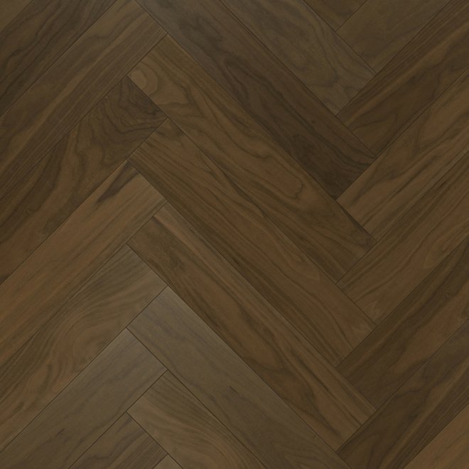 Кварц виниловый ламинат Quartz Parquet Английская ёлка 33-400-29 Орех Американский - фото 1