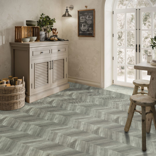 Пробковый пол Ibercork Шеврон Грис - фото 2