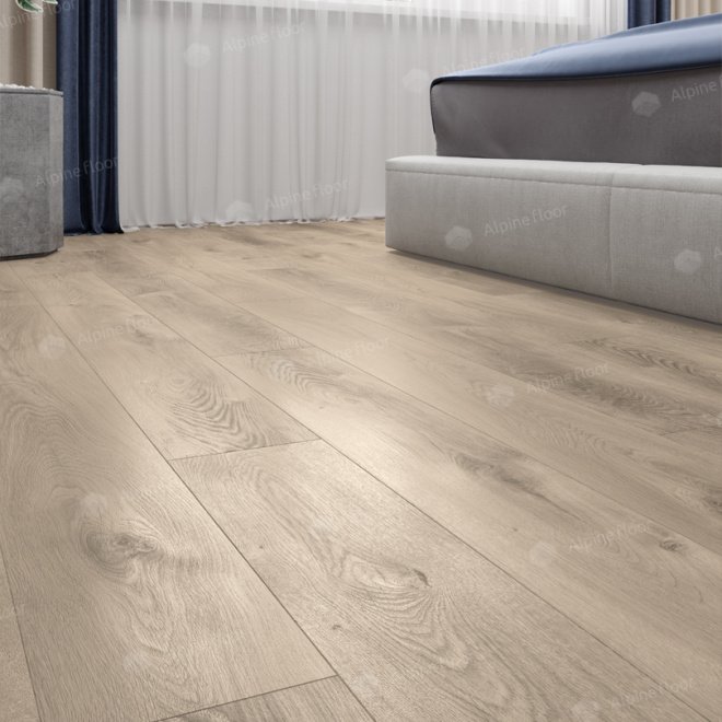 Кварц виниловый ламинат Alpine Floor Premium XL ECO 7-5 Дуб Натуральный Отбеленный - фото 4