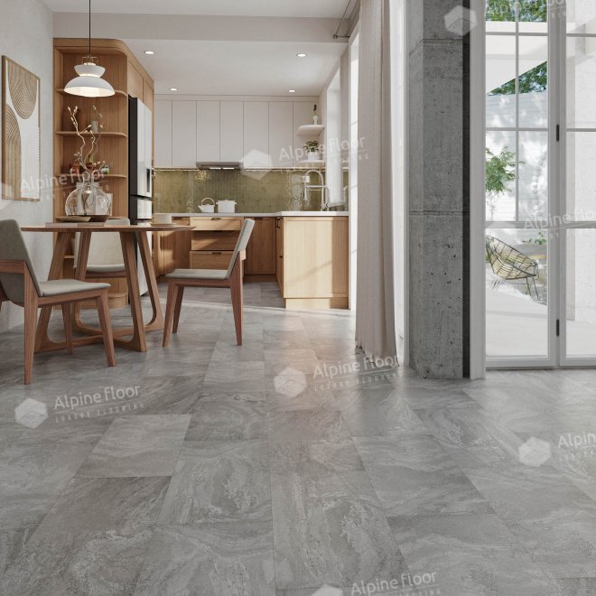 Кварц виниловый ламинат Alpine Floor Stone Mineral Core ECO 4-9 Хэмпшир - фото 2