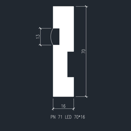 Плинтус Evrowood Evrowood PN 021 led - фото 5