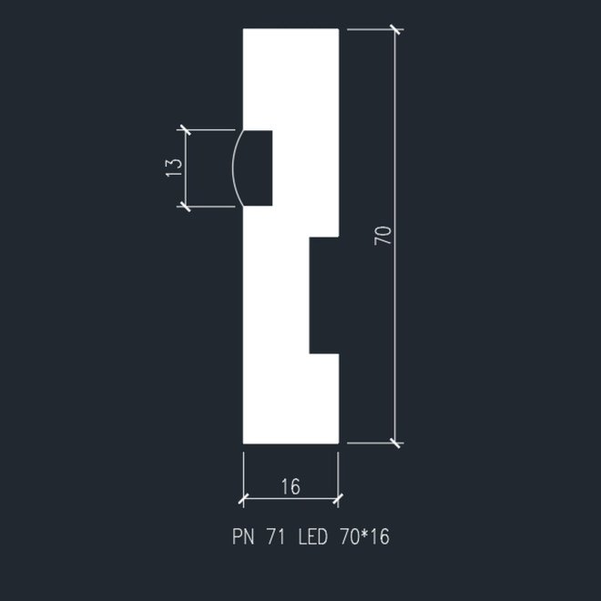Плинтус Evrowood Evrowood PN 021 led - фото 5