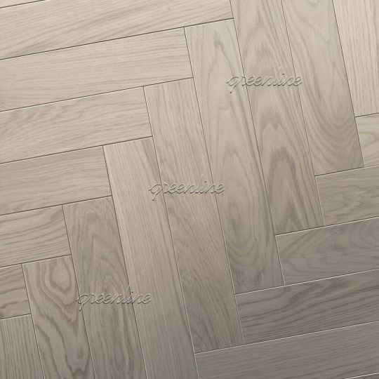 Паркет ёлка Greenline  133 Дуб Асти английская - фото 2