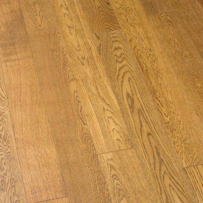Инженерная доска Wood Bee Однополосная Дуб Cognac (Коньяк) - фото 1