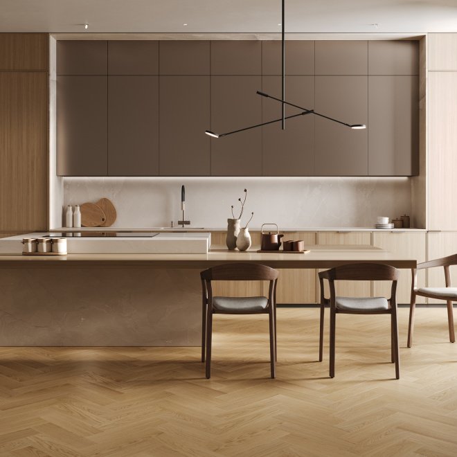 Кварц виниловый ламинат Quartz Parquet Штучный 44-407 Дуб Тоскана - фото 2