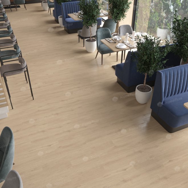 Кварц виниловый ламинат Alpine Floor Ultra LVT ECO 5-4 Дуб Ваниль - фото 3
