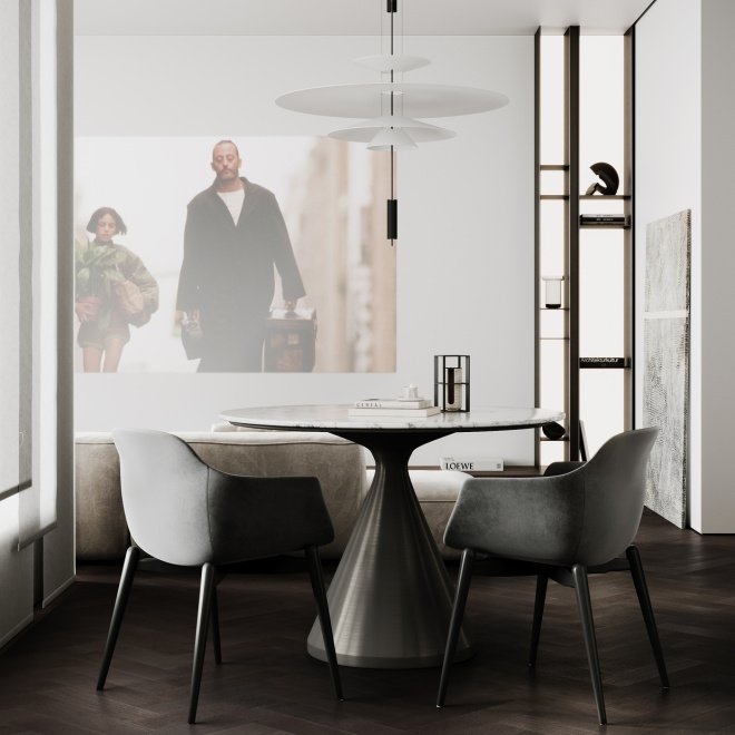 Кварц виниловый ламинат Quartz Parquet Штучный 44-1258-01 Дуб Смоляной - фото 2