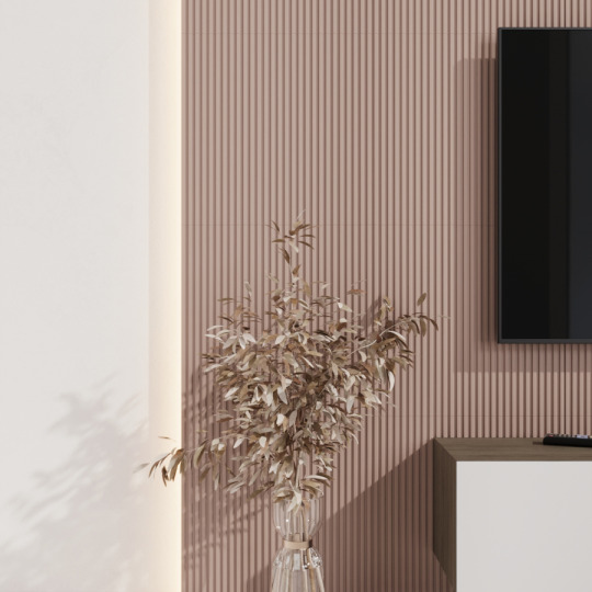 Стеновые панели Ликорн Полосы Лиловый - фото 1