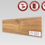 Плинтус TeckWood Цветной 80х10 Орех Натур - 