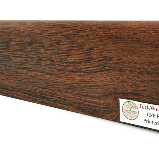 Плинтус TeckWood Цветной 75x16 Дуб Бренди (Oak Brandy) - фото 1