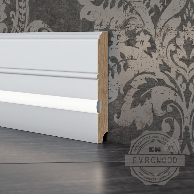 Плинтус Evrowood Evrowood PN 120 led - фото 5