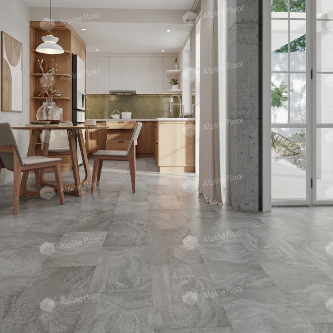 Кварц виниловый ламинат Alpine Floor Light Stone LVT ECO 15-11 Хэмпшир - фото 3