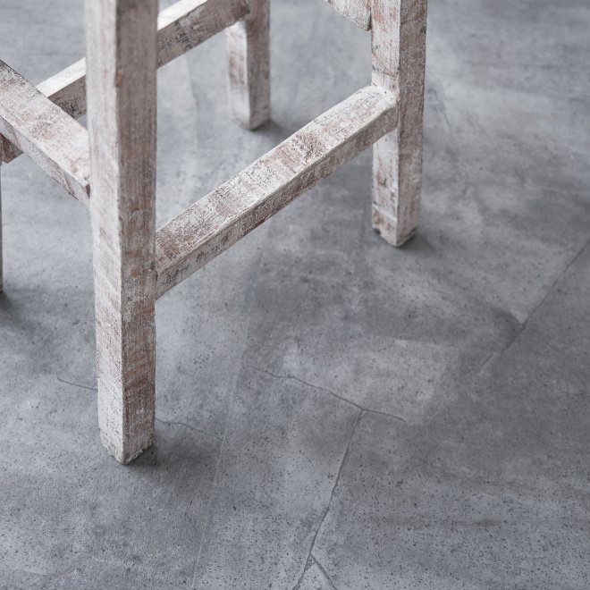 Кварц виниловый ламинат Vinilam Ceramo Stone Glue 61602 Серый Бетон клеевой - фото 5