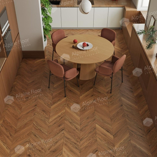 Ламинат Alpine Floor Chevron Art Chevron Art LF109-11 Орех Монблан - фото 3