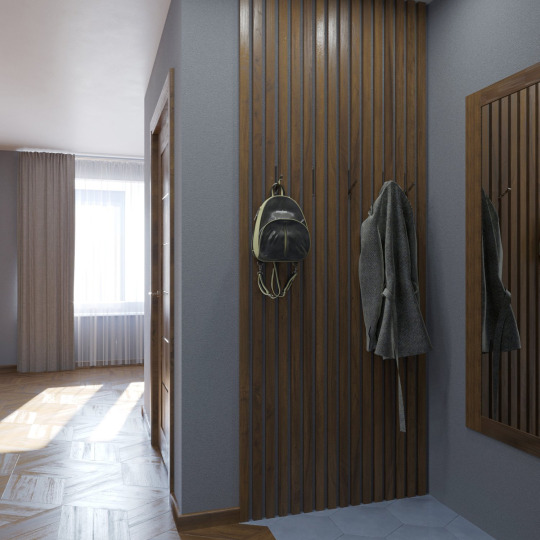 Лайтбрус Finitura Dekor 3-х сторонний шпонированный Орех - фото 12