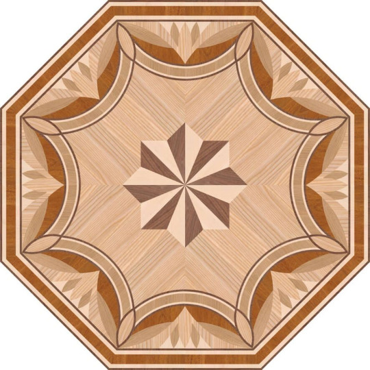 Художественный паркет Художественный паркет  Художественный паркет Р-043 (дуб радиал, орех, мербау, ясень, клен) - фото 1