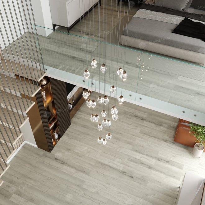 Кварц виниловый ламинат Alpine Floor Premium XL ECO 7-22 Дуб Серебряный - фото 3