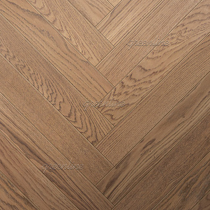Паркет ёлка Greenline   809 Дуб Дискавери 15х130х600