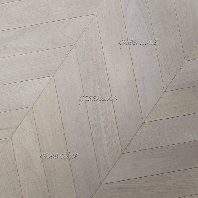 Паркет ёлка Greenline  312 Честер французская 312 Честер французская 15х125х650 - фото 1