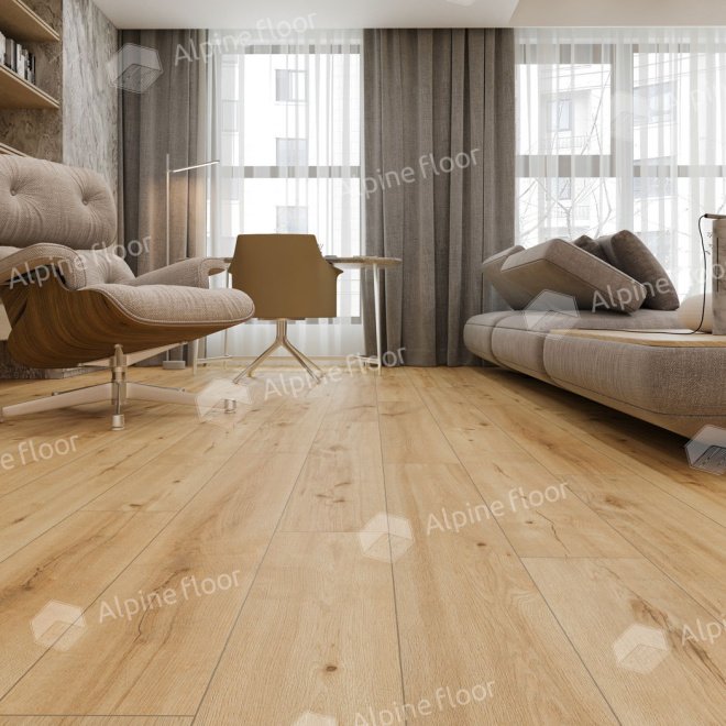 Кварц виниловый ламинат Alpine Floor ProNature 62539 Miranda - фото 4