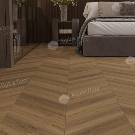 Ламинат Alpine Floor Chevron Art Chevron Art Дуб Тибет LF109-07 - фото 3