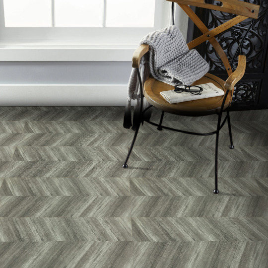 Пробковый пол Ibercork Шеврон Грис - фото 3