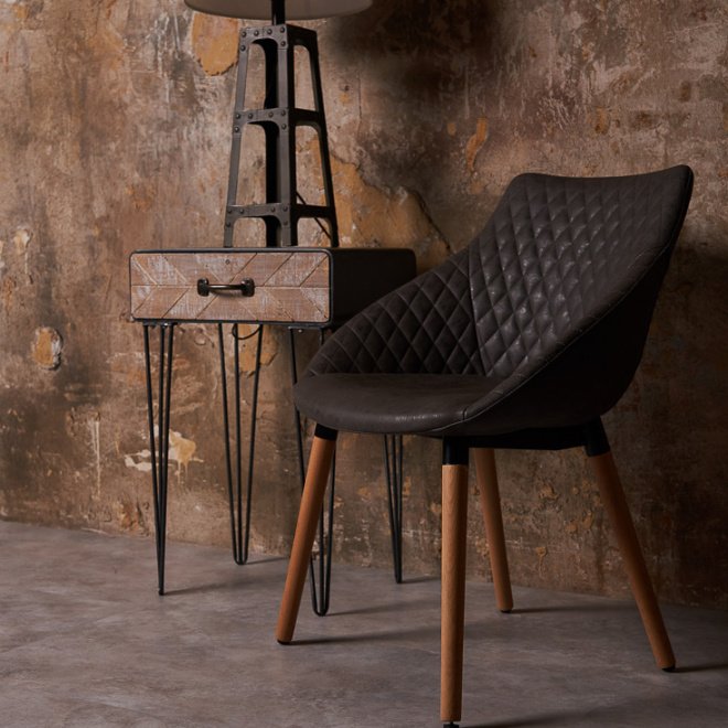 Кварц виниловый ламинат Vinilam Ceramo Stone 61606 Бетон - фото 18