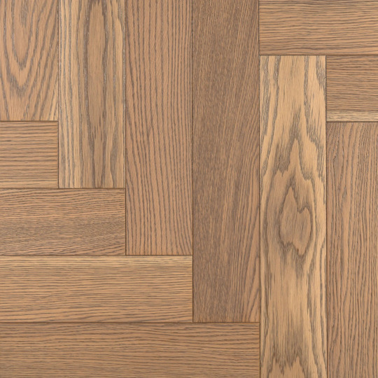 Инженерная доска Kraft Parkett Французская ёлка 904 904 15х100х400 Рустик - фото 1