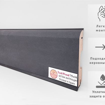 TeckWood Бетон Антрацит